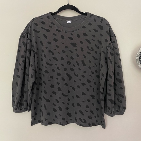 Clare V Drop Shoulder Tee Size Medium - Picture 2 of 11